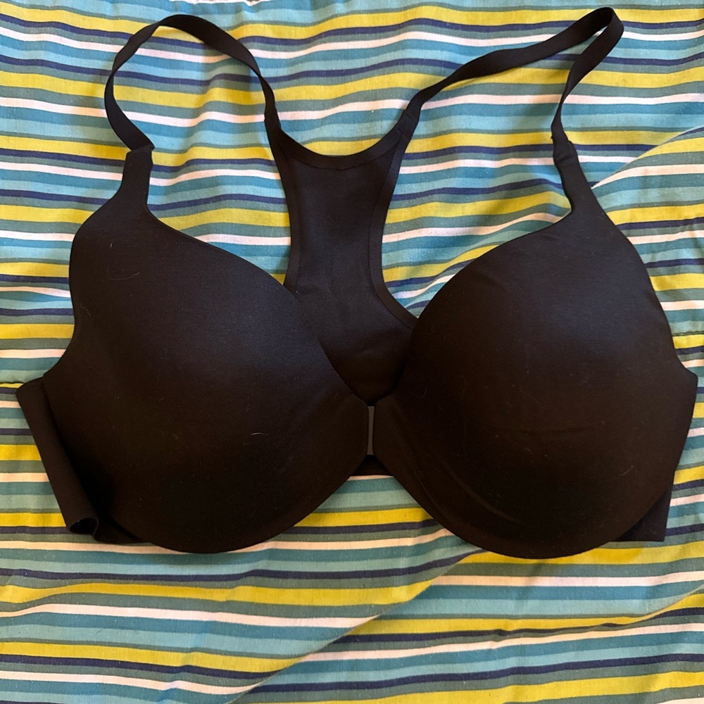 Victoria's Secret Black Racerback Demi Bra